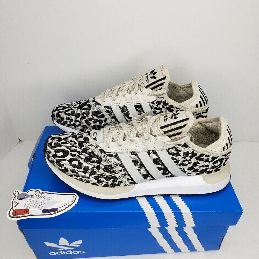 New Women's Adidas Swift Run X Leopard Size 7 Shoe
